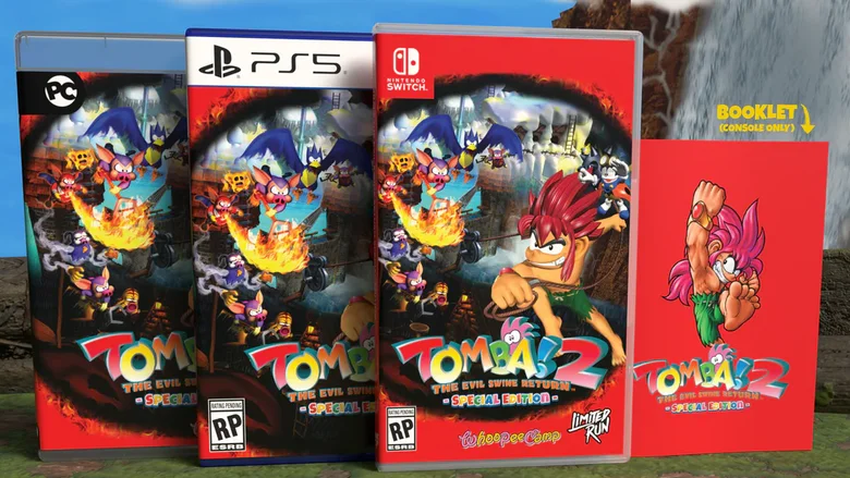 Tomba! 2: The Evil Swine Return getting physical Switch release