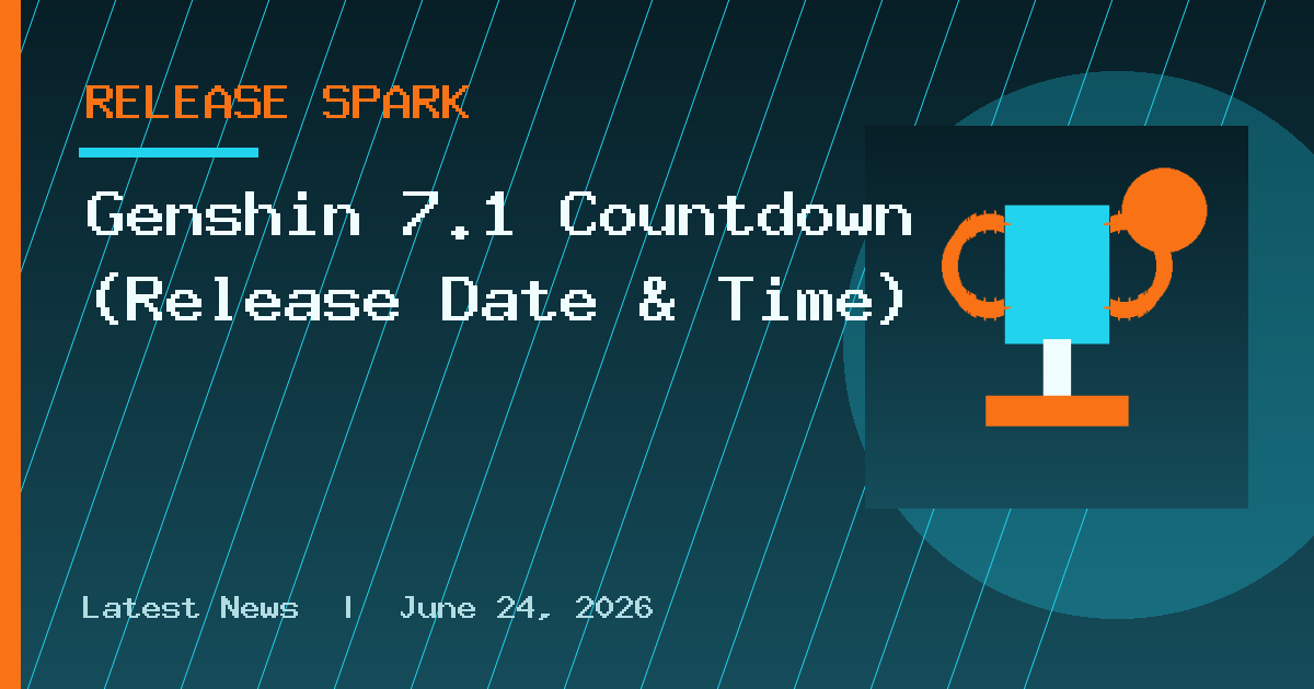 Genshin 7.1 Countdown (Release Date & Time)