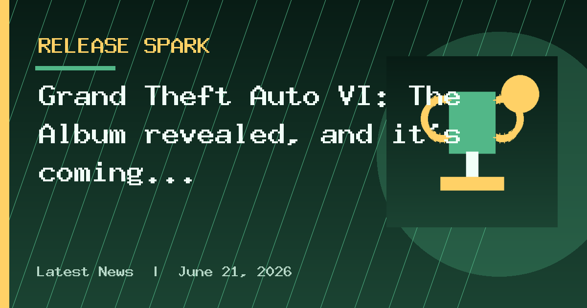 Grand Theft Auto VI: The Album revealed, and it’s coming out on physical media